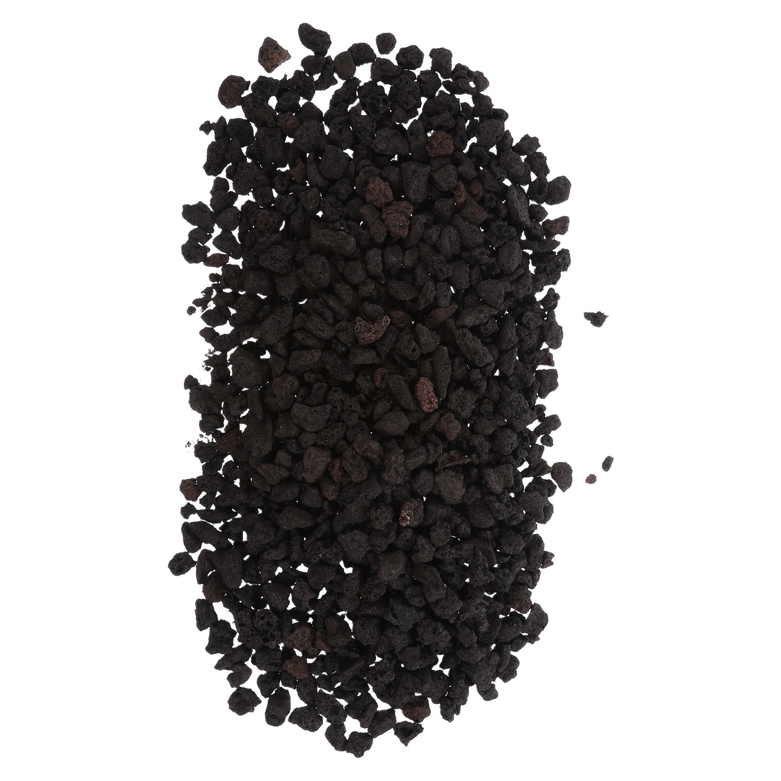 Planted Aquarium With Rocks - 1Pack Black Volcanic Rock 2.2lbs Natural