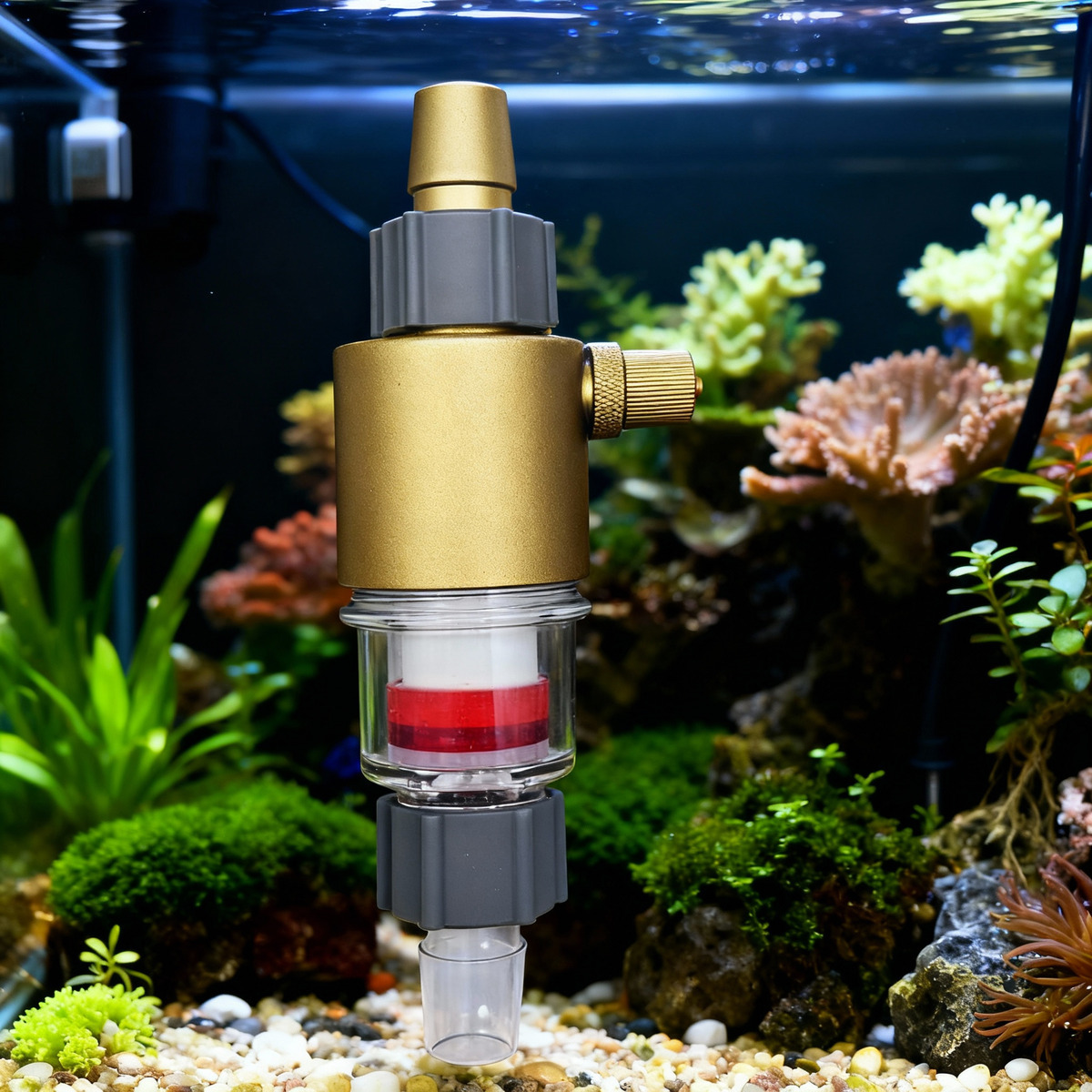 Planted Aquarium Products - QANVEE External CO2 Diffuser Atomizer Aquarium