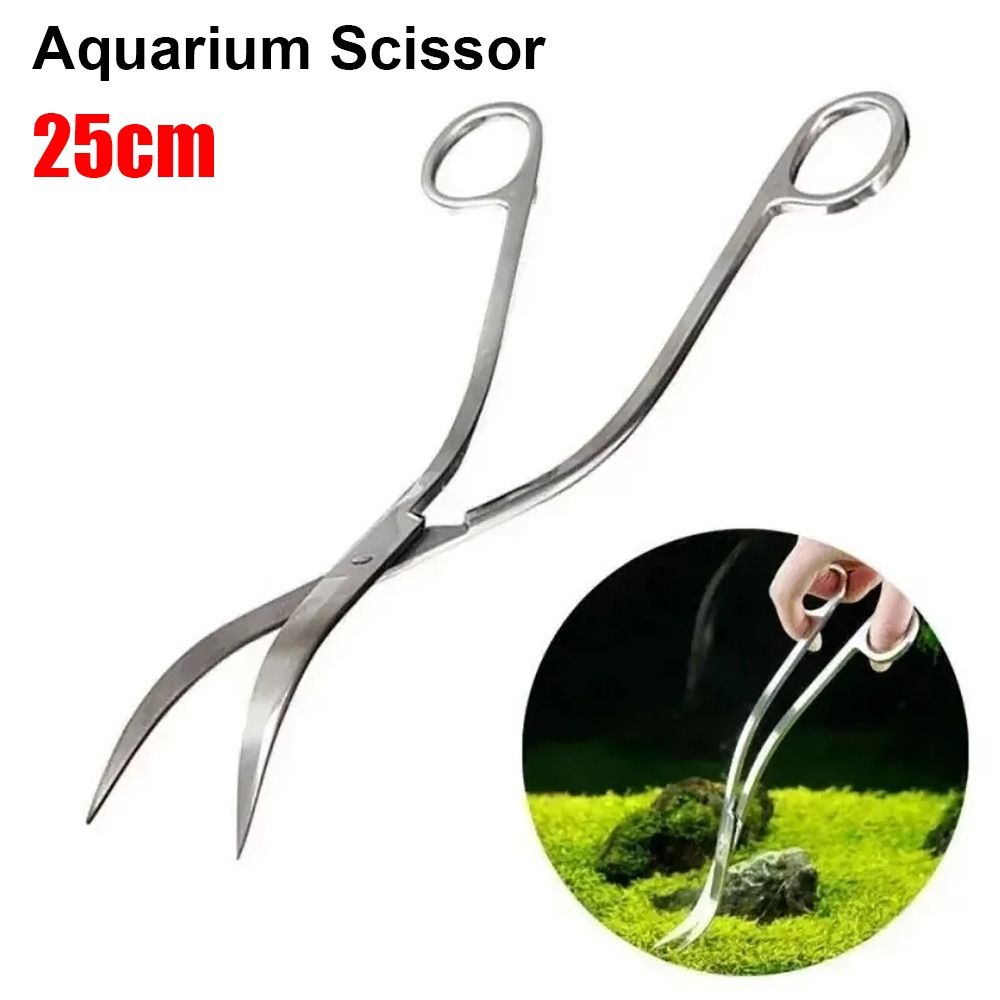 Planted Aquarium Products - 1Pcs Stainless Steel Aquarium Scissor Straight