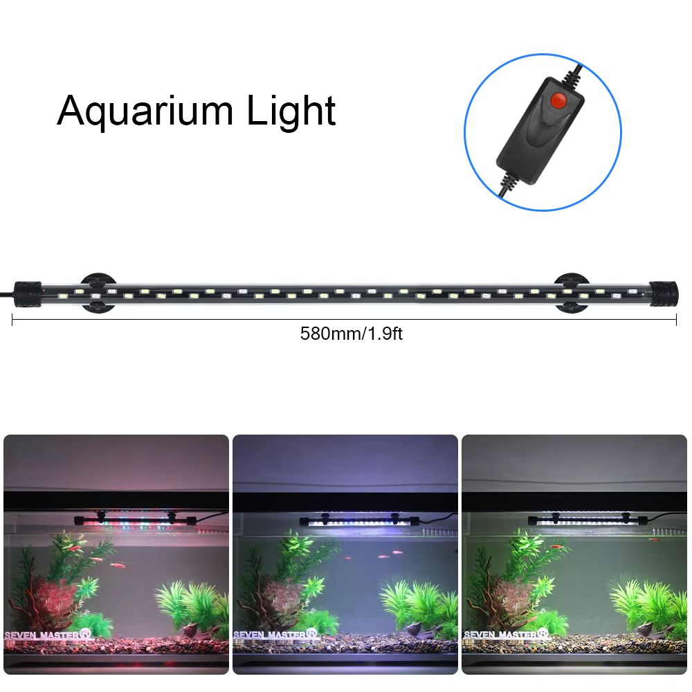 Aquarium Plant Light - 58CM Aquarium Light LED Plant Grow