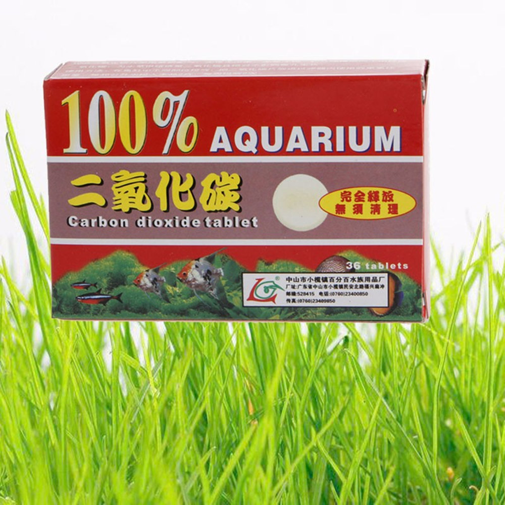 Planted Aquarium Fertilizer - 36pcs/Box CO2 Tablet Carbon Dioxide diffuser