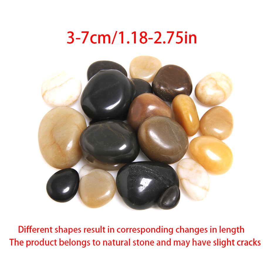 300-700g Smooth River Pebbles, - Planted Aquarium With Rocks 评论和价格
