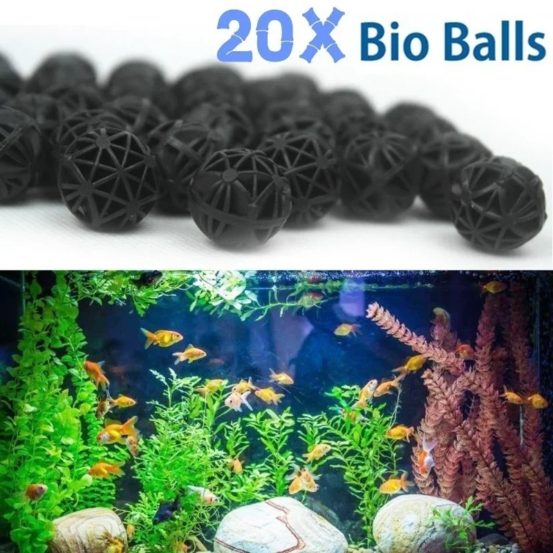 20Pcs 16mm Bio Balls Aquarium  - Planted Aquarium Fertilizer 评论和价格