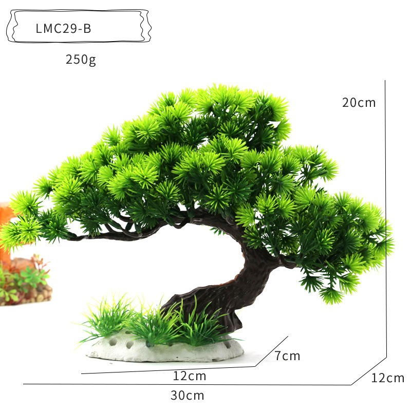Plastic Water Plants Aquarium  - Planted Aquarium With Rocks 评论和价格