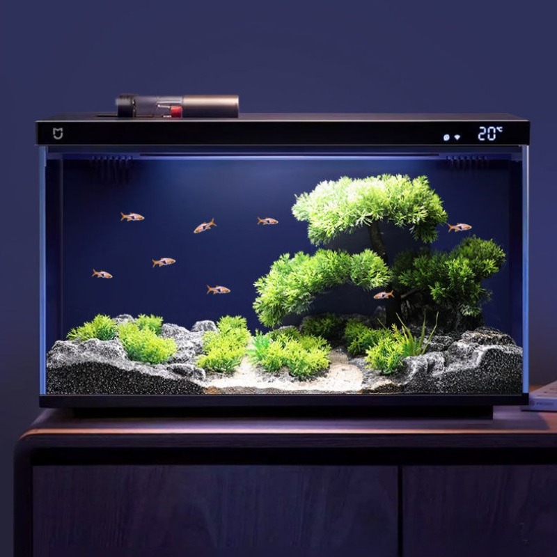 Fish Tank Decoration Simulatio - Planted Aquarium With Rocks 评论和价格