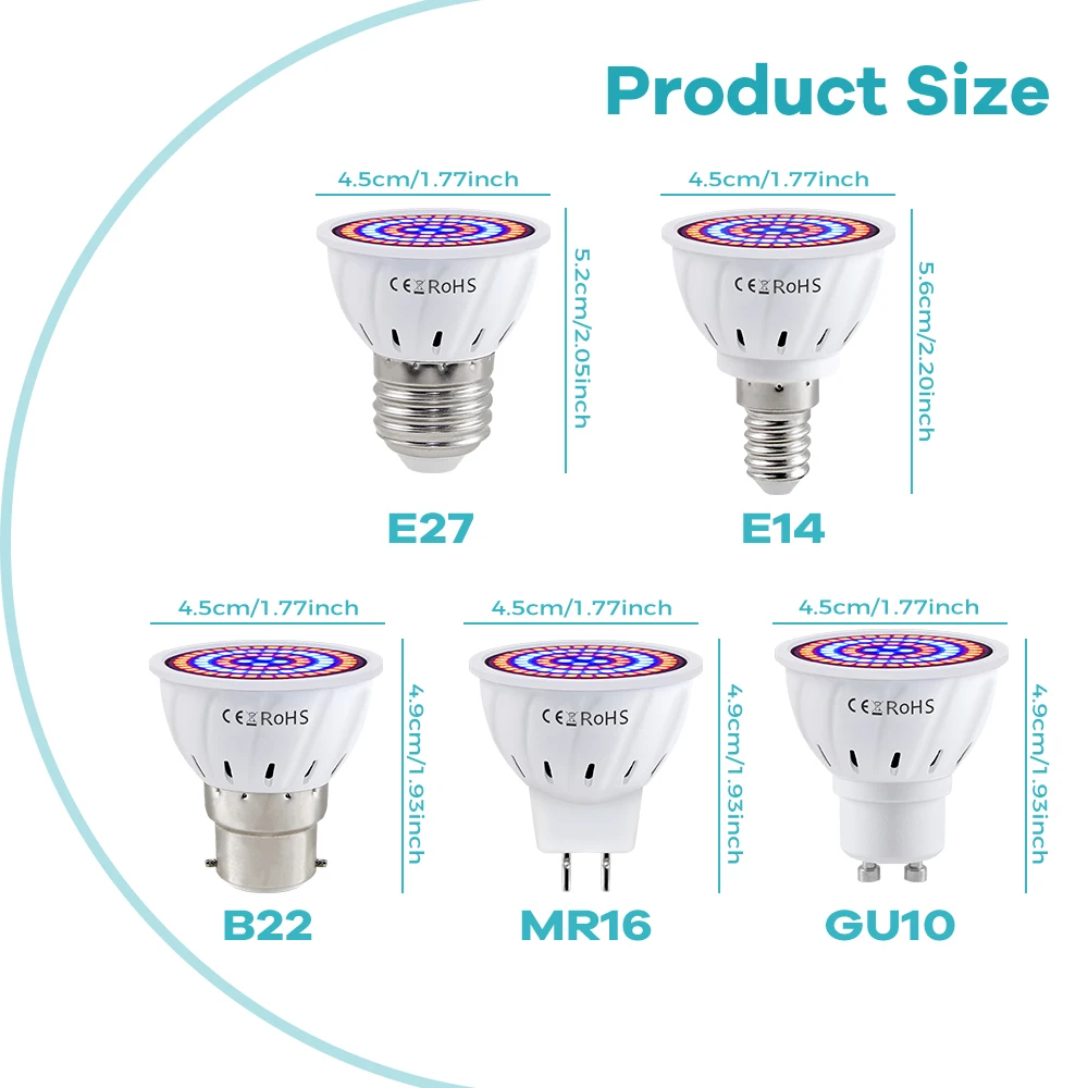 Grow Light E27 Full Spectrum L - Led Planted Tank Light 评论和价格