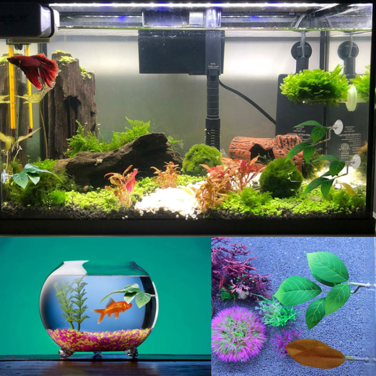 1 PC Betta Fish Hammock Soft A - Planted Aquarium Materials 评论和价格