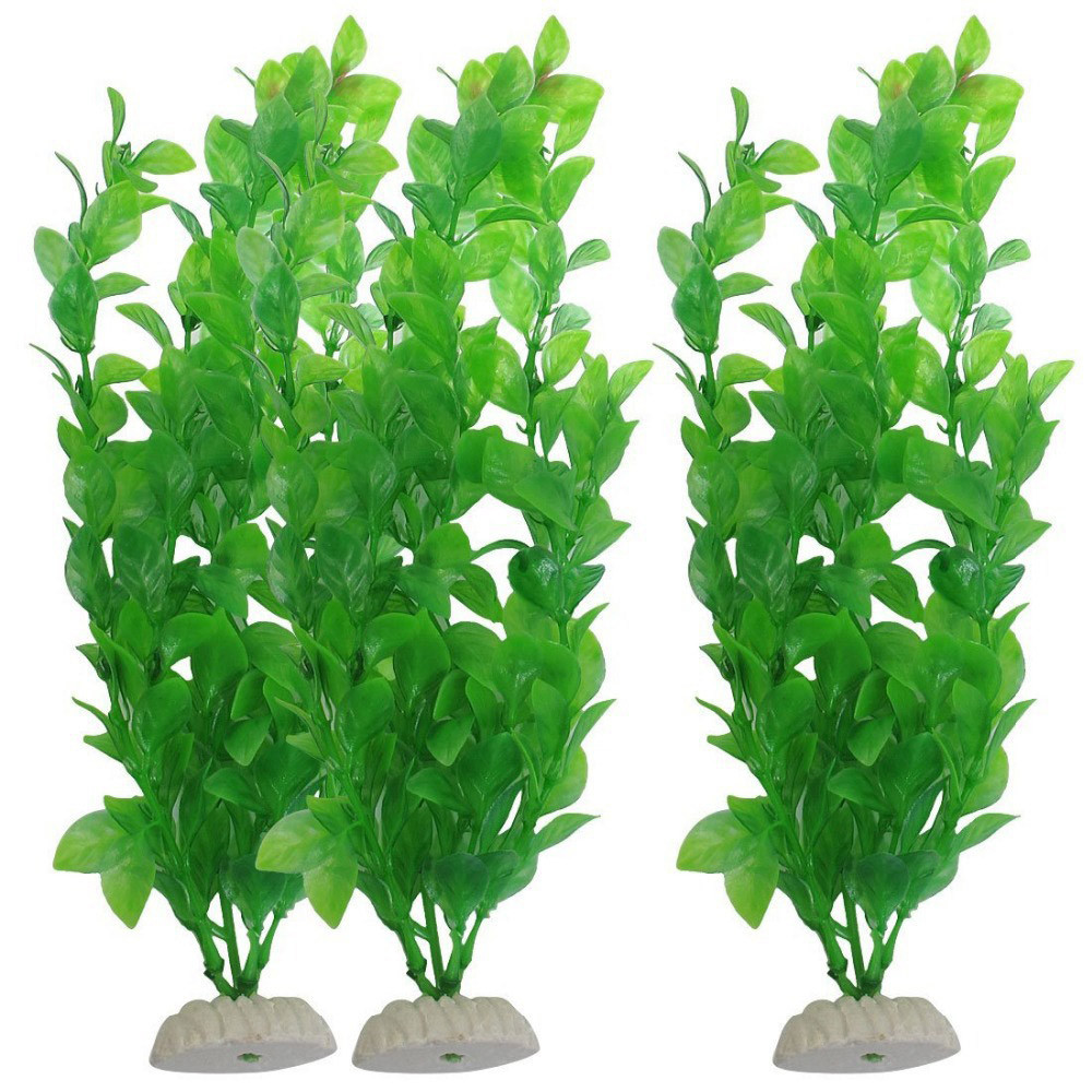 3pcs Artificial Grass Aquarium - Planted Aquarium Materials 评论和价格