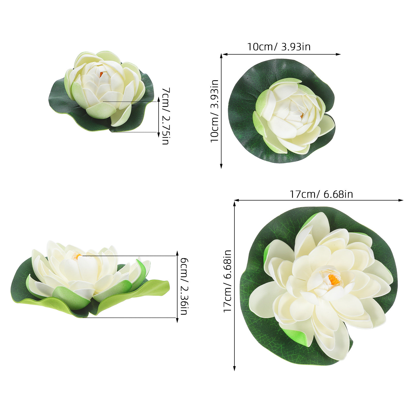 5Pcs Artificial Floating Water - Aquarium Plant Original 评论和价格