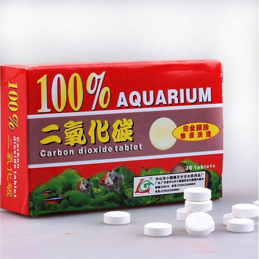 36pcs/Box CO2 Tablet Carbon Di - Planted Aquarium Fertilizer 评论和价格
