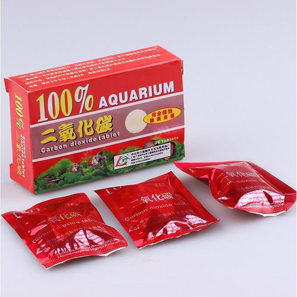 36pcs/Box CO2 Tablet Carbon Di - Planted Aquarium Fertilizer 评论和价格