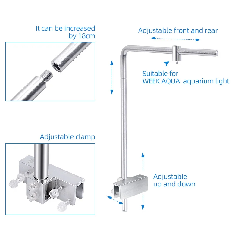 Week Aqua Light Stand Universa - Aquarium Plant Light 评论和价格